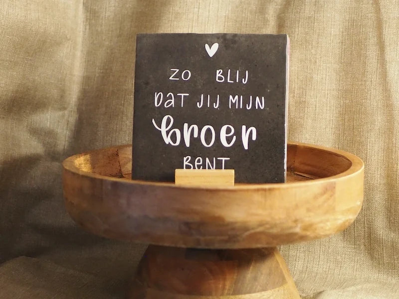Uniek tegeltje