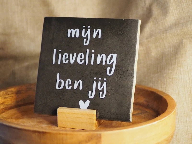 Liefdes tegeltje