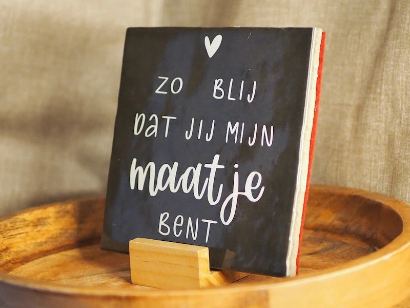 Tegel voor je maatje