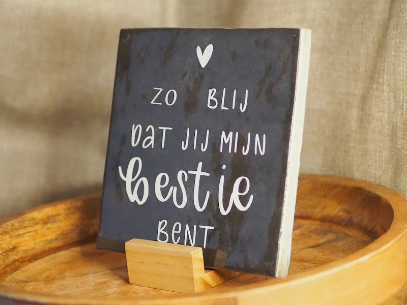 Uniek tegeltje