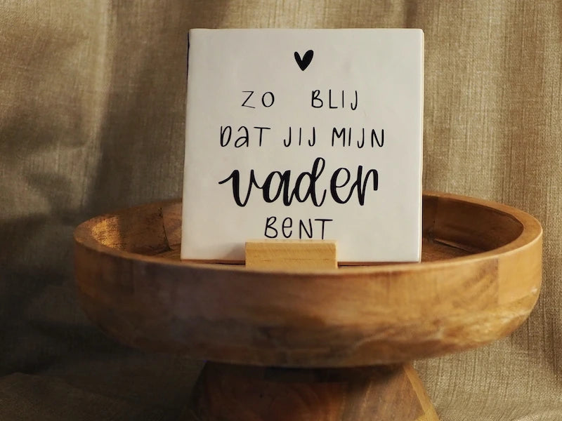 Tegeltje vaderdag