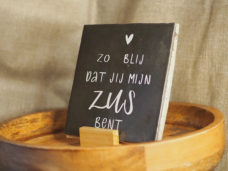 Uniek tegeltje